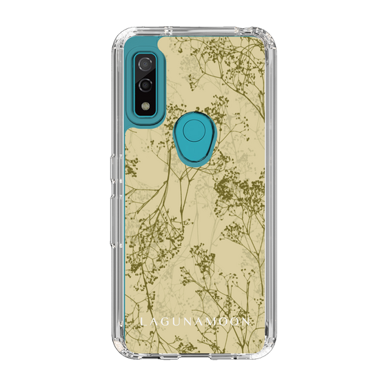 Slim Protection Case［ LAGUNAMOON - Botanical - Yellow ］
