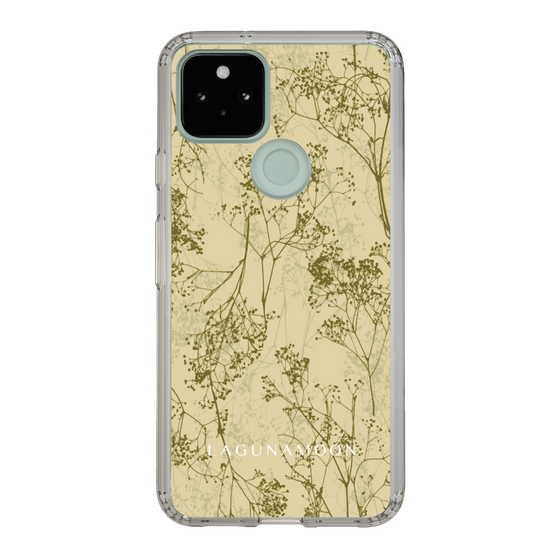 Slim Protection Case［ LAGUNAMOON - Botanical - Yellow ］