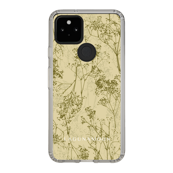 Slim Protection Case［ LAGUNAMOON - Botanical - Yellow ］
