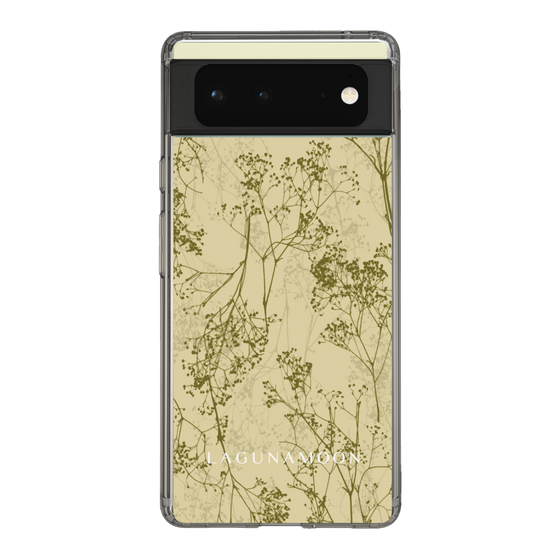 Slim Protection Case［ LAGUNAMOON - Botanical - Yellow ］