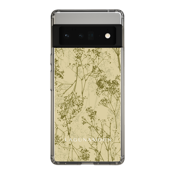 Slim Protection Case［ LAGUNAMOON - Botanical - Yellow ］