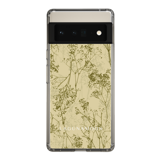 Slim Protection Case［ LAGUNAMOON - Botanical - Yellow ］