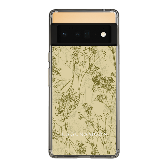 Slim Protection Case［ LAGUNAMOON - Botanical - Yellow ］