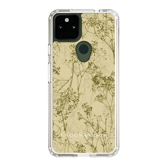 Slim Protection Case［ LAGUNAMOON - Botanical - Yellow ］