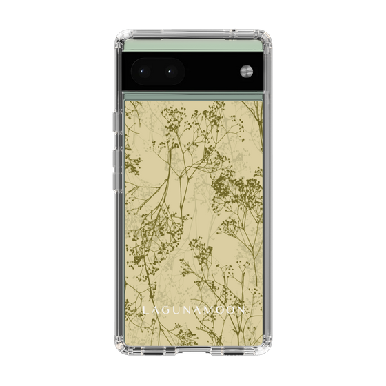 Slim Protection Case［ LAGUNAMOON - Botanical - Yellow ］