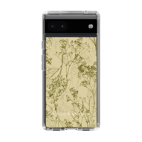 Slim Protection Case［ LAGUNAMOON - Botanical - Yellow ］