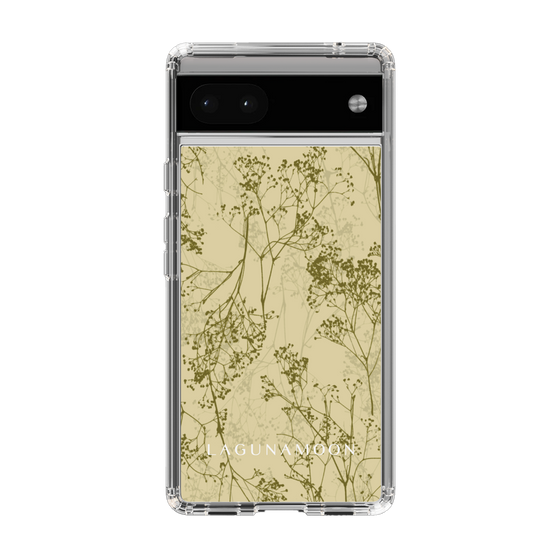 Slim Protection Case［ LAGUNAMOON - Botanical - Yellow ］