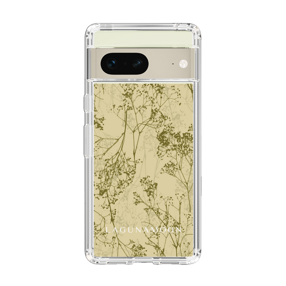 Slim Protection Case［ LAGUNAMOON - Botanical - Yellow ］