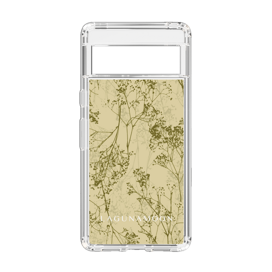 Slim Protection Case［ LAGUNAMOON - Botanical - Yellow ］