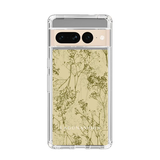 Slim Protection Case［ LAGUNAMOON - Botanical - Yellow ］
