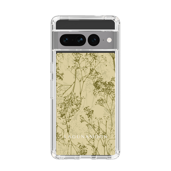Slim Protection Case［ LAGUNAMOON - Botanical - Yellow ］
