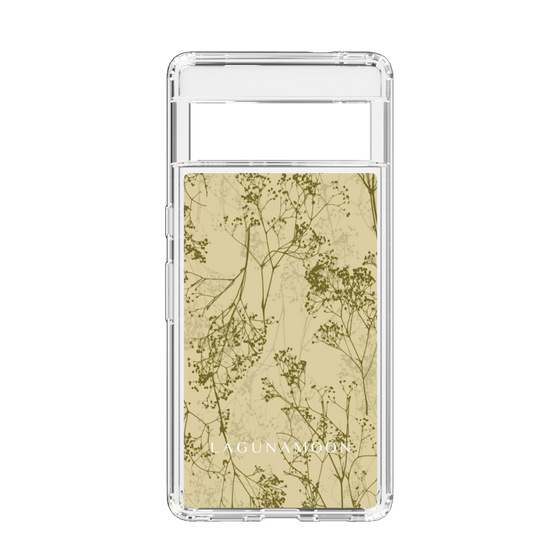 Slim Protection Case［ LAGUNAMOON - Botanical - Yellow ］