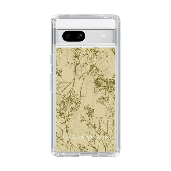 Slim Protection Case［ LAGUNAMOON - Botanical - Yellow ］