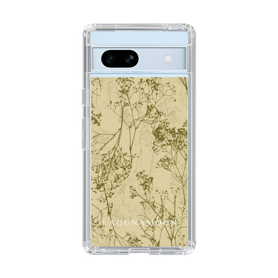 Slim Protection Case［ LAGUNAMOON - Botanical - Yellow ］
