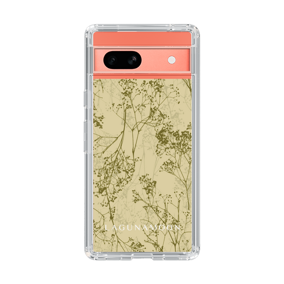 Slim Protection Case［ LAGUNAMOON - Botanical - Yellow ］