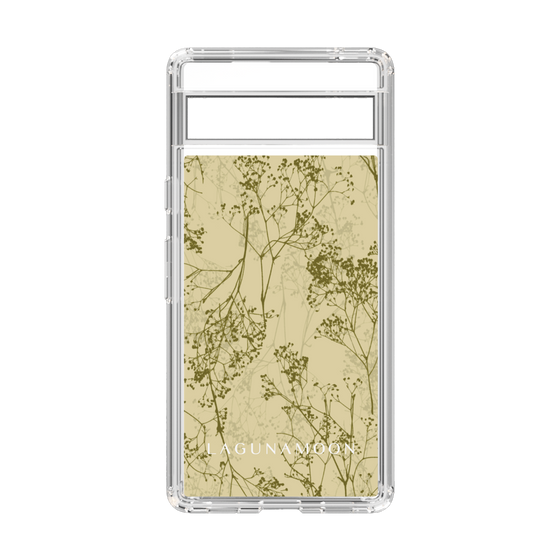 Slim Protection Case［ LAGUNAMOON - Botanical - Yellow ］