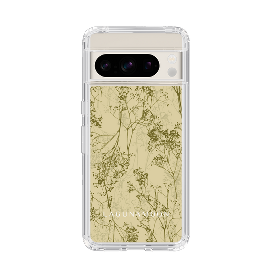 Slim Protection Case［ LAGUNAMOON - Botanical - Yellow ］