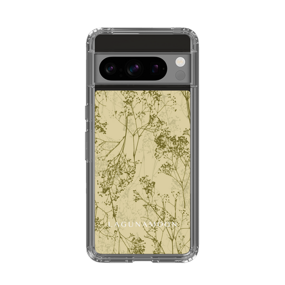Slim Protection Case［ LAGUNAMOON - Botanical - Yellow ］
