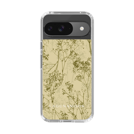 Slim Protection Case［ LAGUNAMOON - Botanical - Yellow ］