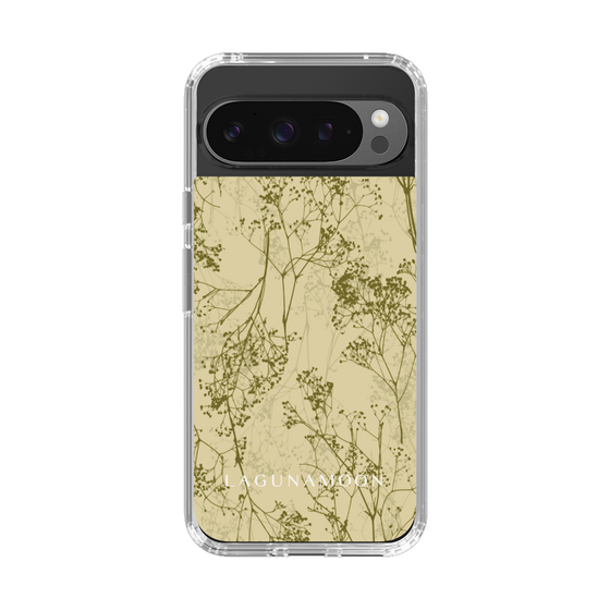 Slim Protection Case［ LAGUNAMOON - Botanical - Yellow ］