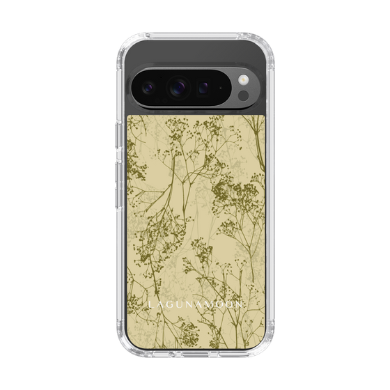 Slim Protection Case［ LAGUNAMOON - Botanical - Yellow ］
