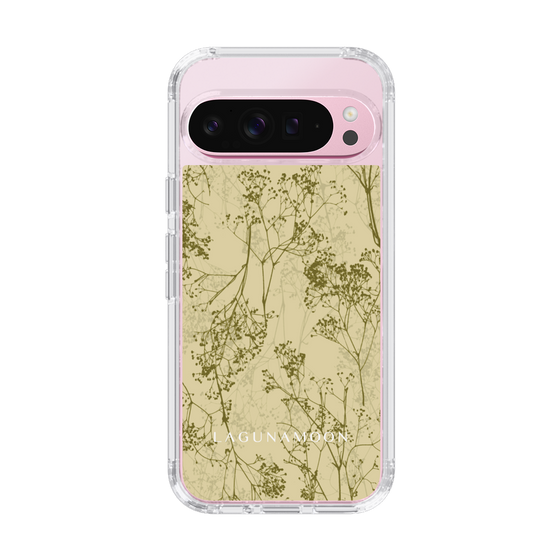 Slim Protection Case［ LAGUNAMOON - Botanical - Yellow ］