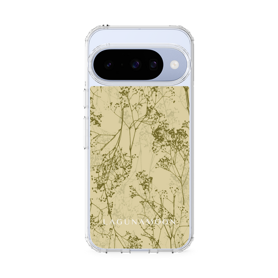 Slim Protection Case［ LAGUNAMOON - Botanical - Yellow ］