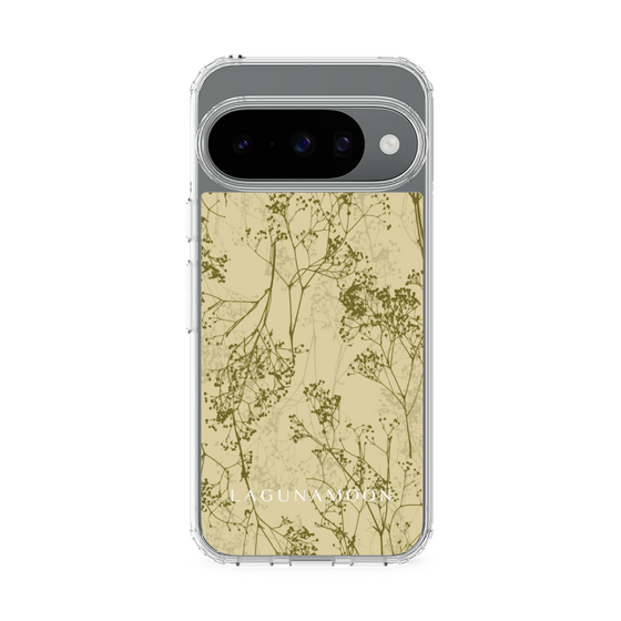 Slim Protection Case［ LAGUNAMOON - Botanical - Yellow ］
