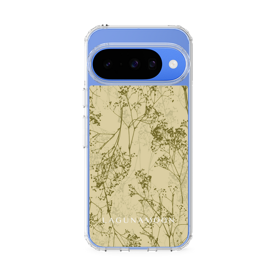 Slim Protection Case［ LAGUNAMOON - Botanical - Yellow ］