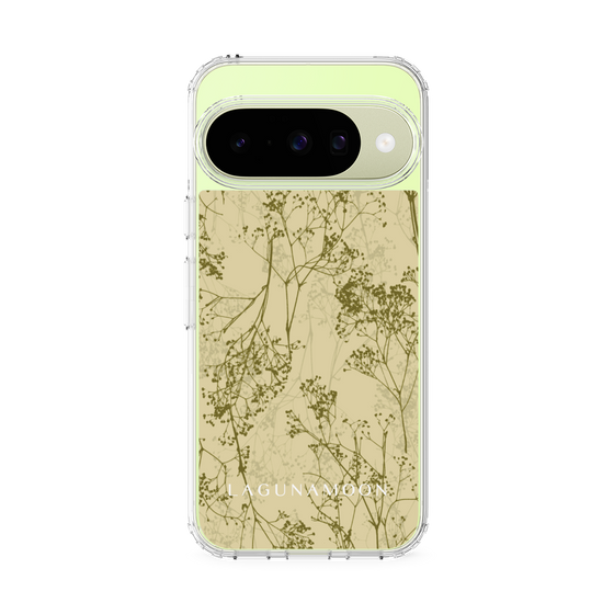 Slim Protection Case［ LAGUNAMOON - Botanical - Yellow ］