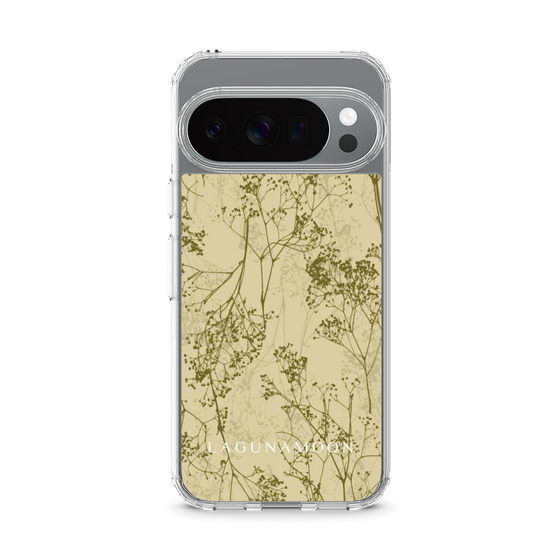 Slim Protection Case［ LAGUNAMOON - Botanical - Yellow ］