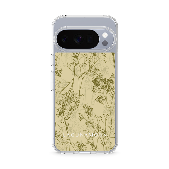 Slim Protection Case［ LAGUNAMOON - Botanical - Yellow ］