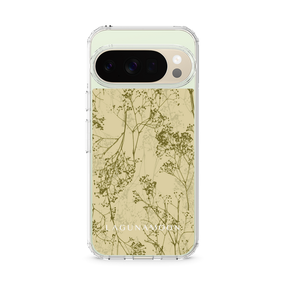 Slim Protection Case［ LAGUNAMOON - Botanical - Yellow ］