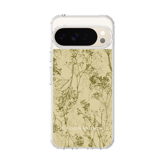 Slim Protection Case［ LAGUNAMOON - Botanical - Yellow ］