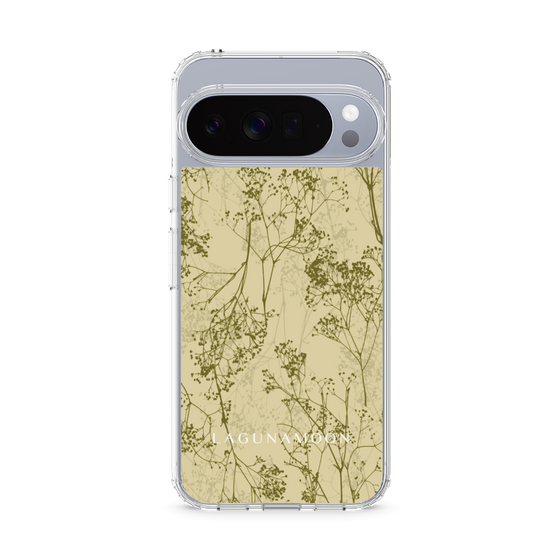 Slim Protection Case［ LAGUNAMOON - Botanical - Yellow ］
