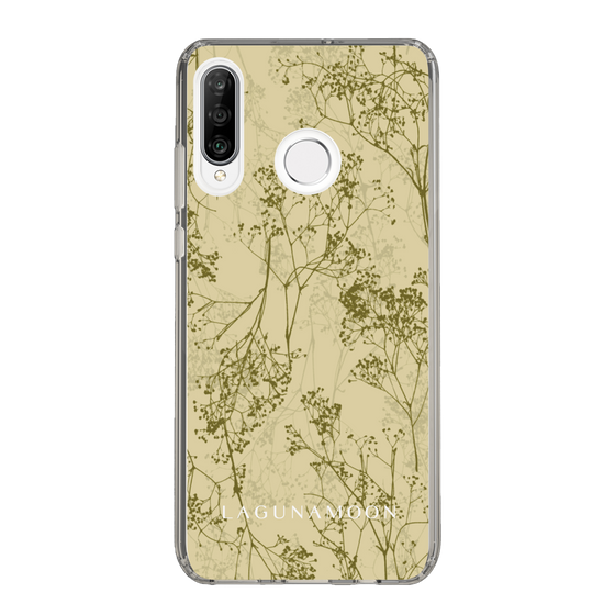 Slim Protection Case［ LAGUNAMOON - Botanical - Yellow ］