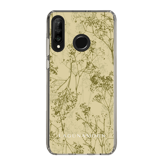 Slim Protection Case［ LAGUNAMOON - Botanical - Yellow ］