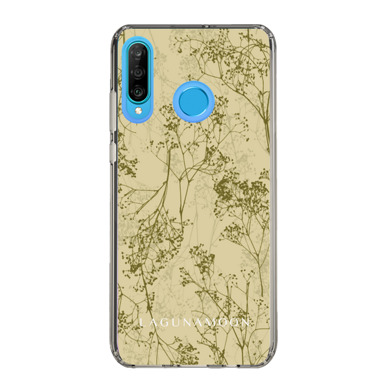 Slim Protection Case［ LAGUNAMOON - Botanical - Yellow ］