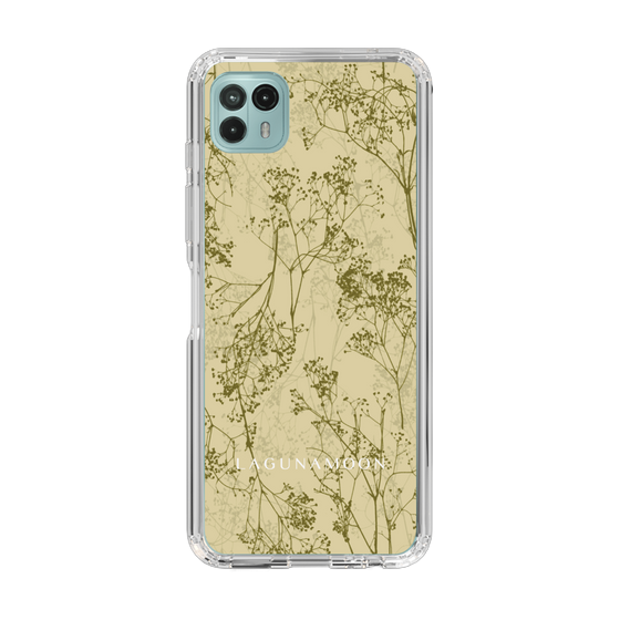 Slim Protection Case［ LAGUNAMOON - Botanical - Yellow ］