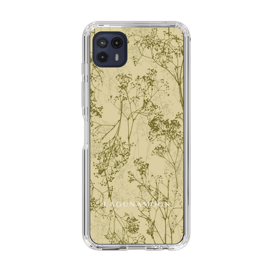 Slim Protection Case［ LAGUNAMOON - Botanical - Yellow ］