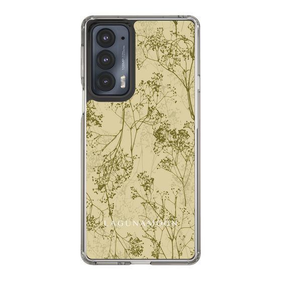 Slim Protection Case［ LAGUNAMOON - Botanical - Yellow ］