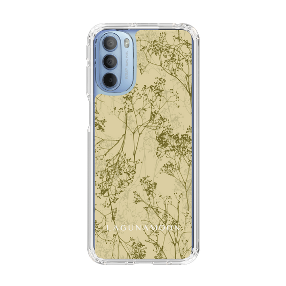 Slim Protection Case［ LAGUNAMOON - Botanical - Yellow ］