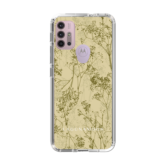 Slim Protection Case［ LAGUNAMOON - Botanical - Yellow ］