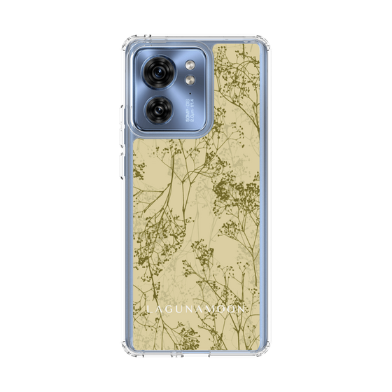 Slim Protection Case［ LAGUNAMOON - Botanical - Yellow ］