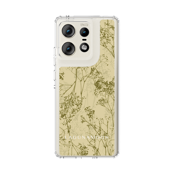 Slim Protection Case［ LAGUNAMOON - Botanical - Yellow ］