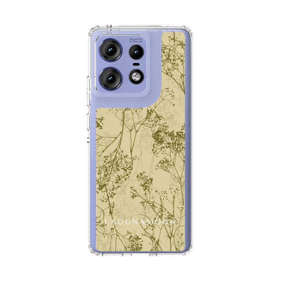 Slim Protection Case［ LAGUNAMOON - Botanical - Yellow ］