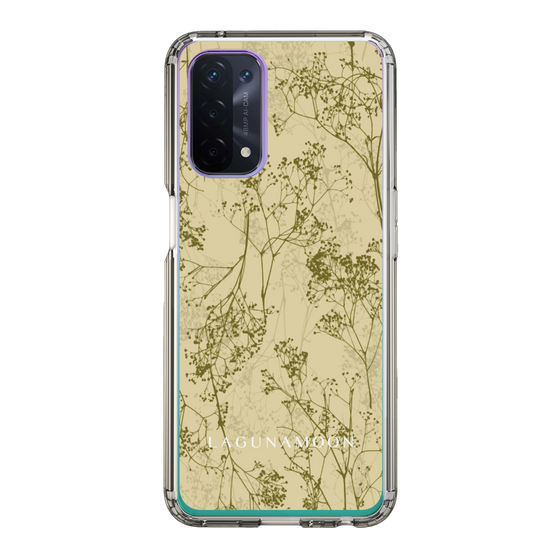Slim Protection Case［ LAGUNAMOON - Botanical - Yellow ］
