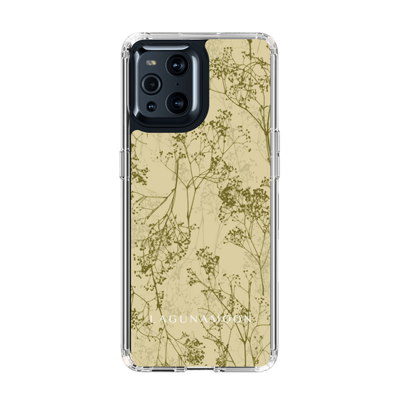 Slim Protection Case［ LAGUNAMOON - Botanical - Yellow ］