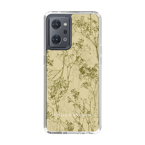 Slim Protection Case［ LAGUNAMOON - Botanical - Yellow ］
