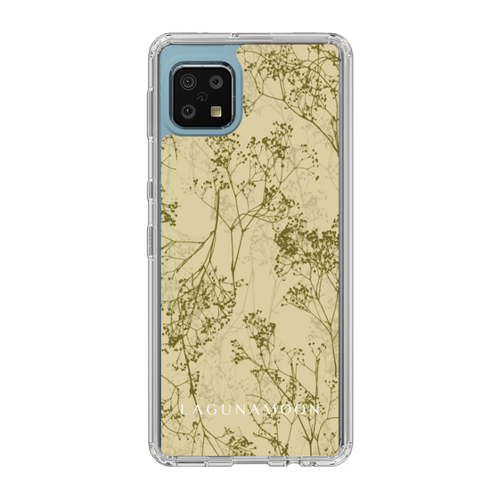 Slim Protection Case［ LAGUNAMOON - Botanical - Yellow ］